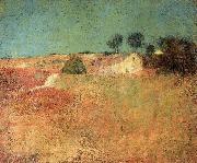 Charles Webster Hawthorne Green Sky Landscape oil painting on canvas